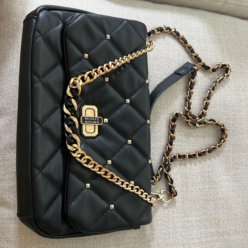 Badgley Mischka Quilted Bag